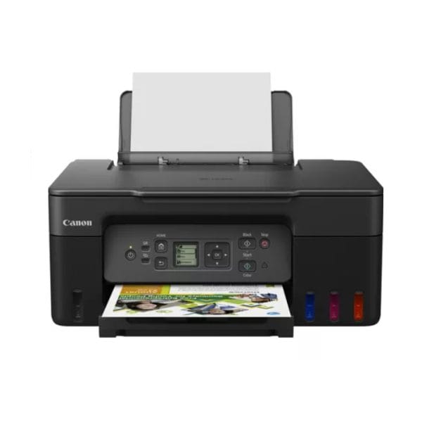 Canon PIXMA G3470 Wireless Colour 3-in-1 Refillable MegaTank Printer, Black