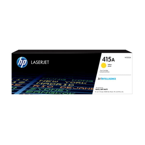 HP 415A Yellow Original LaserJet Toner Cartridge (W2032A)