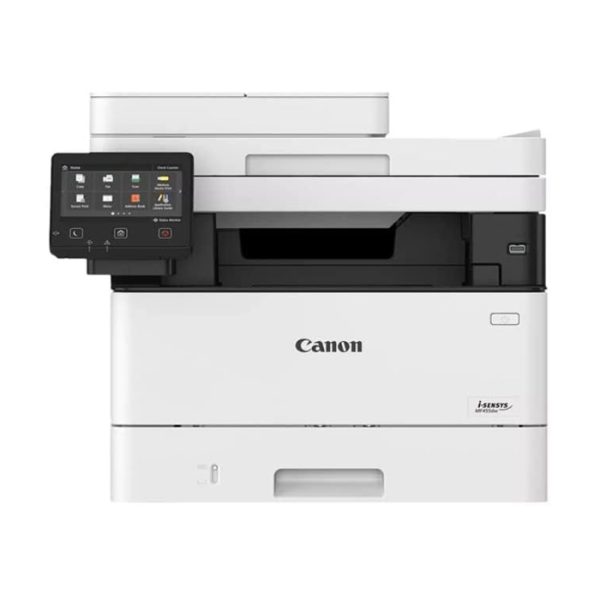 Canon i-SENSYS MF453dw Mono Laser Printer, Print, Copy, Scan, Up to 38 PPM Print Speed, 1200 x 1200 Max DPI Resolution, 12.7cm LCD Colour Touch Screen, White | 5161C007