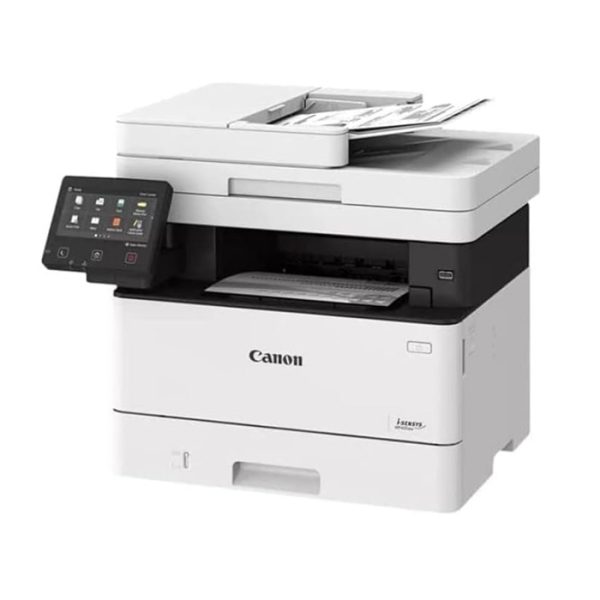 Canon i-SENSYS MF453dw Mono Laser Printer, Print, Copy, Scan, Up to 38 PPM Print Speed, 1200 x 1200 Max DPI Resolution, 12.7cm LCD Colour Touch Screen, White | 5161C007 - Image 2