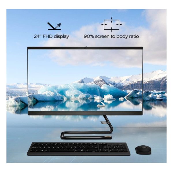 Lenovo AIO IdeaCentre A340 - Intel Core i5-10210U, 8GB RAM, 1TB HDD, All-in-One Desktop - Image 11