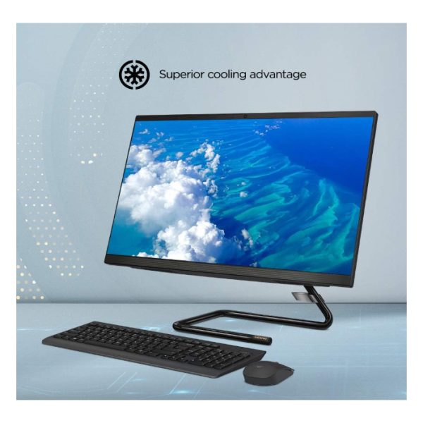 Lenovo AIO IdeaCentre A340 - Intel Core i5-10210U, 8GB RAM, 1TB HDD, All-in-One Desktop - Image 7