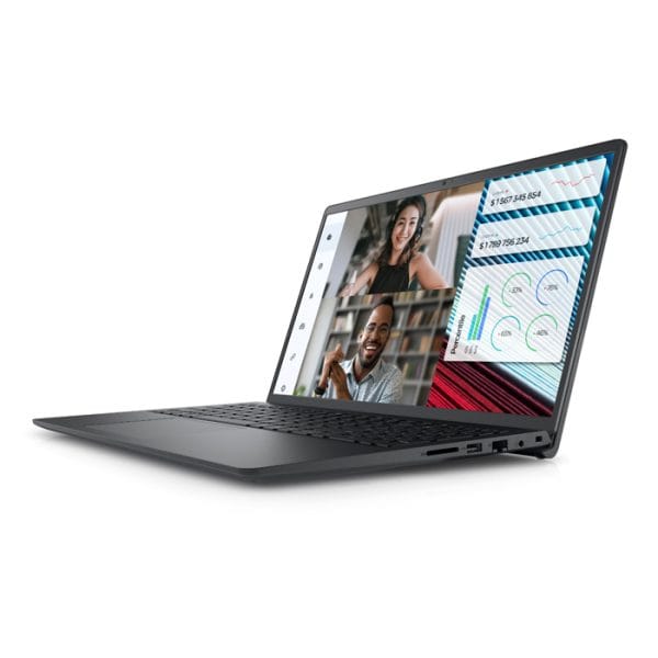 Dell Vostro 3520 Laptop with 15.6-inch Full HD Display, Core i5-1235U Processor, 8GB RAM, 512GB SSD, Intel UHD Graphics, Black, Free Dos - Image 3